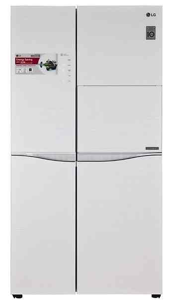Buy Lg Gc C237jggv Side By Side Refrigerator 675 Litre Aria White Features Price Reviews Online In India Justdial