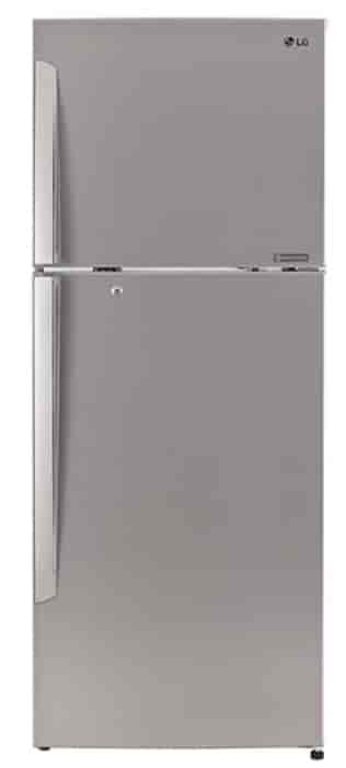 LG 420L 4 Star Frost Free Double Door Refrigerator (GL-I472QPZX, Shiny Steel, Inverter Compressor)