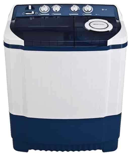 LG 8.0 kg Semi Automatic 1000 Rpm 360 Watts Top Loading Washing Machine (P9037R3SM, Dark Blue)