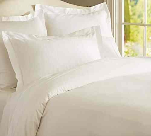 Linenwalas 400 Tc Premium 100 Cotton Queen Size Duvet Cover With 2
