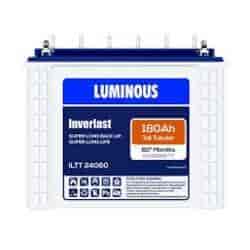 LUMINOUS ILTT 24060 180AH Tall Tubular Battery