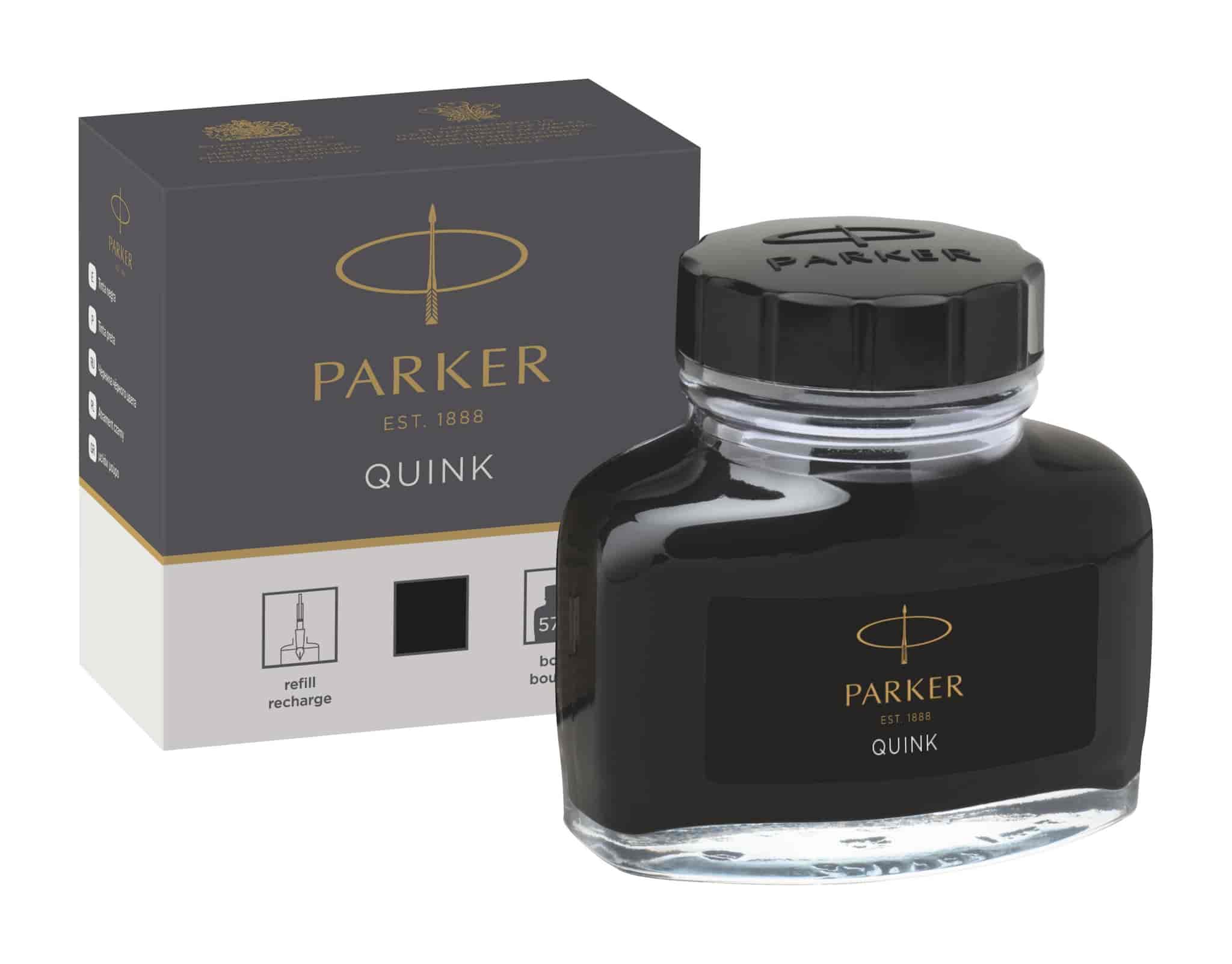 PARKER Quink Bottle Dabbi Packaging (Black)
