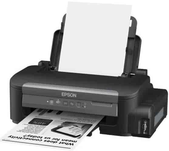 EPSON C11CC84411 Multi-Function Color All In One Monochrome Printer (Black)