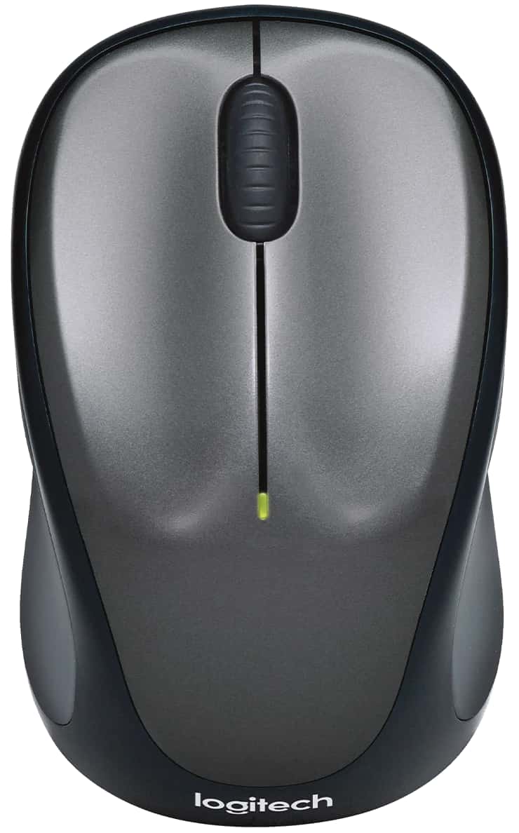 Logitech M235 Wireless Mouse (Grey)