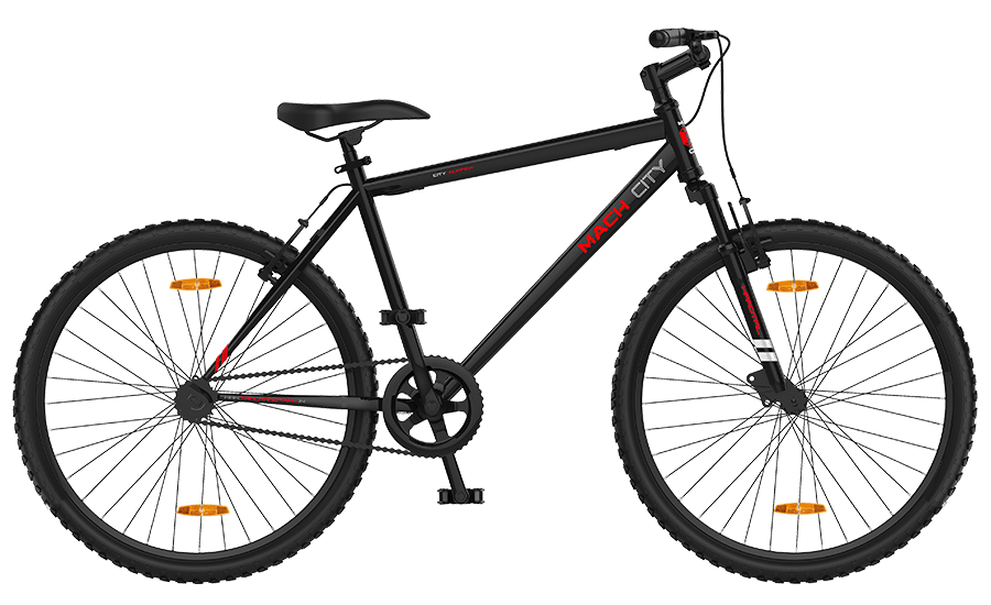 Mach city cycle black hotsell