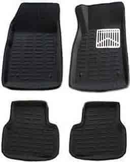 Buy Mahekas Black Premium 3d Car Floor Mat 3 D Foot Mats Tray