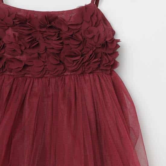 MAX Applique Asymmetric Dress (Red, 1000009698520)