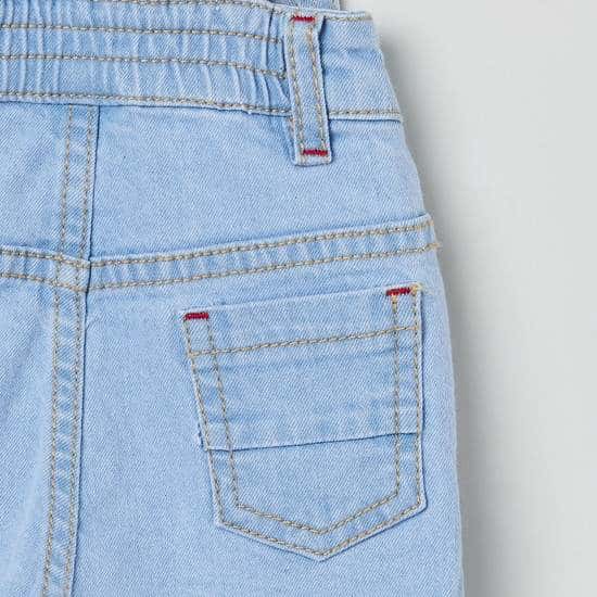 MAX Appliqued Dungarees (Blue, 1000008616014)