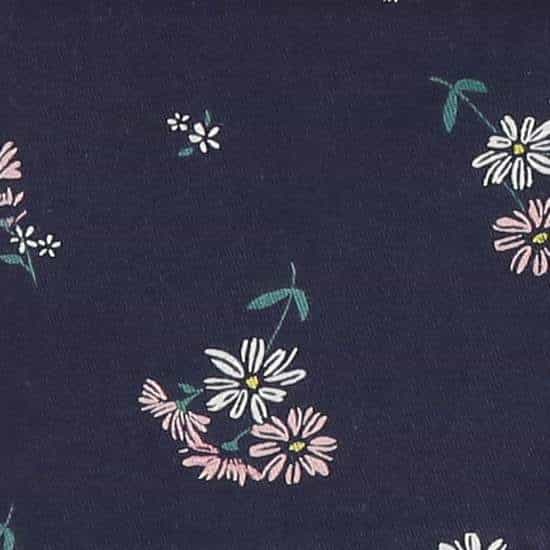 MAX Floral Print Dungaree (Blue, 1000008608179)