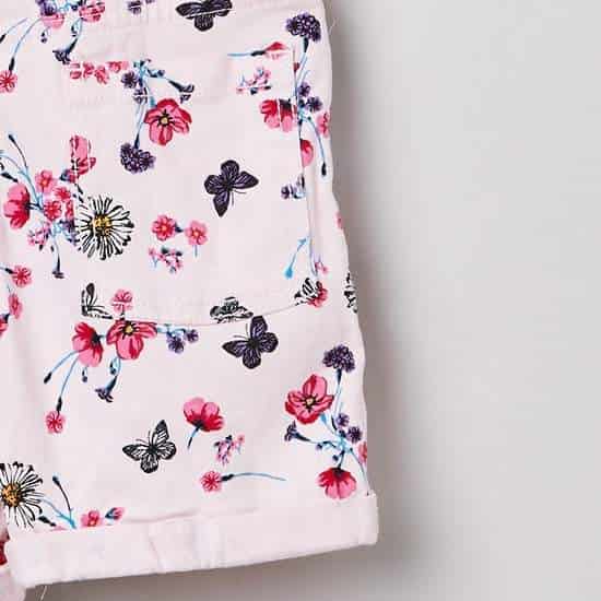 MAX Floral Print Dungarees (Pink, 1000008561403)