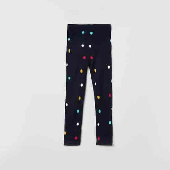 MAX Polka Dot Pattern Legging (Blue, 1000009239431)