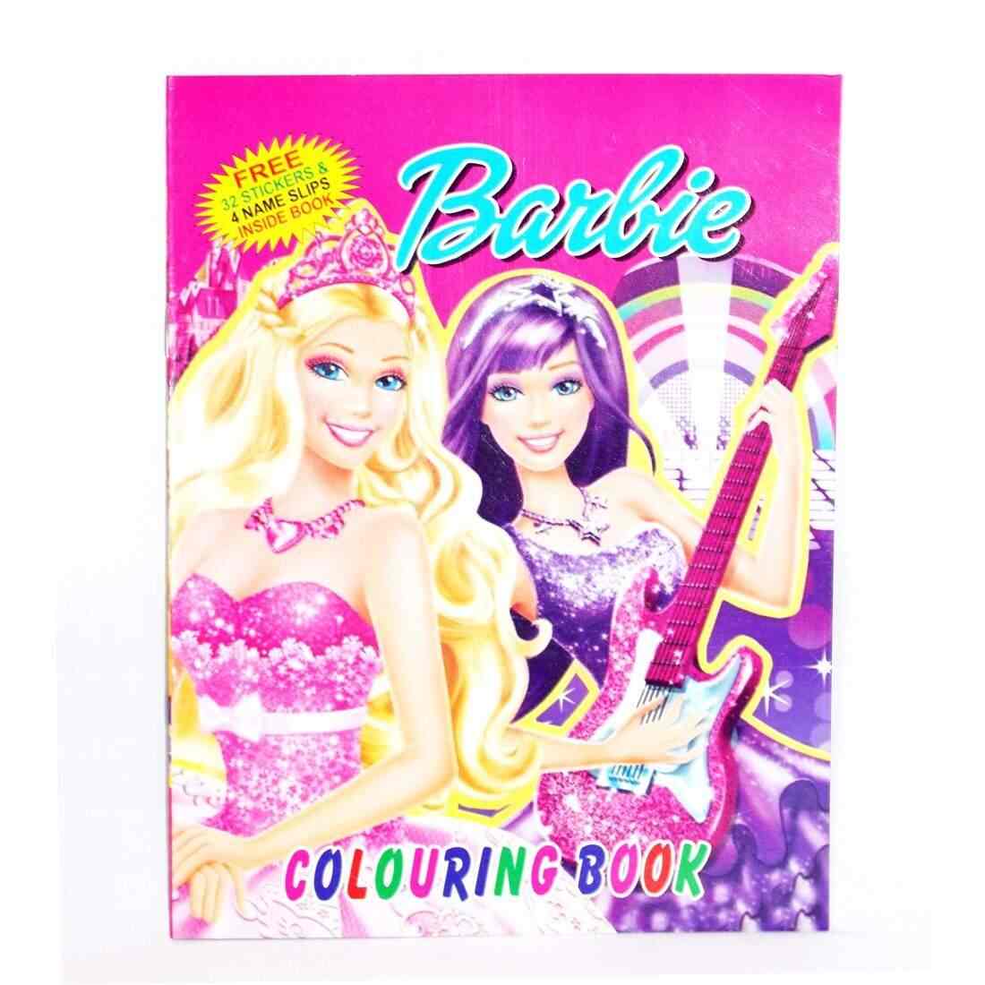 Buy MBGiftsGalore Big Barbie Colouring Book, Features, Price - Buy MBGiftsGalore Big Barbie Colouring Book, Features, Price