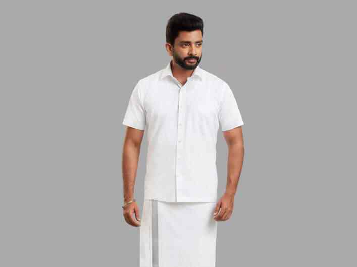 mcr dhoti and shirt set price
