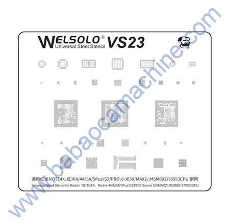 Pack Of 27 Universal BGA Reball Reballing Rework Net Stencil Directly Pack Of 27 Universal BGA Reball Reballing Rework Net Stencil Directly