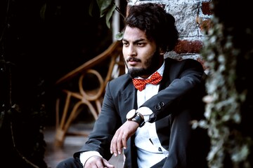 open lace back dress Black Tuxedo Suit for Men  Classy Reception & Party Wear  Tejas Harish