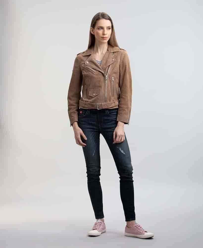 Goat Leather Jacket - Stylish, Durable & Premium Quality