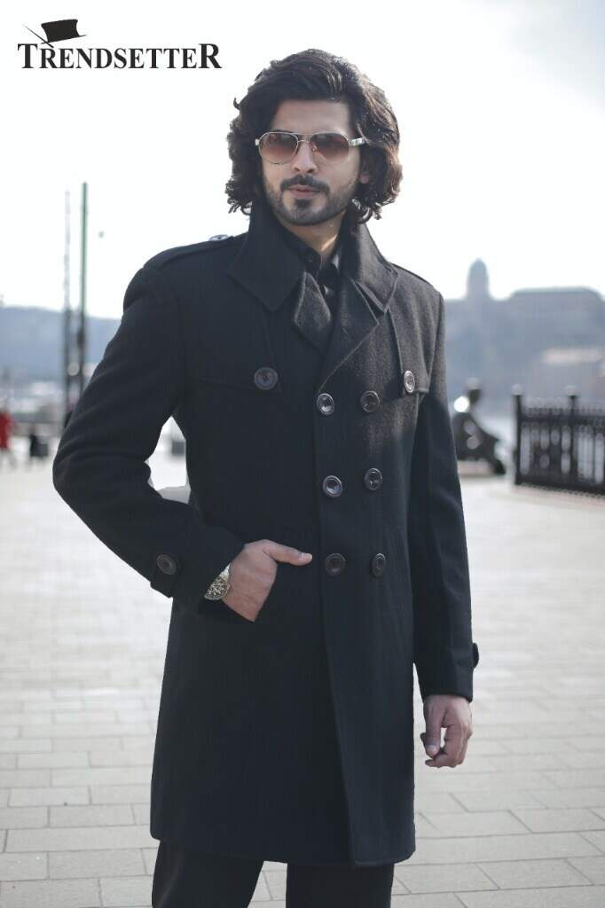 Mens short overcoat sales