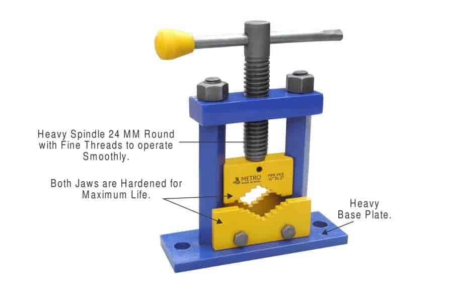 Pipe Vice Using Pipe Vice - Durable & Reliable Tool for Precision Work - Justdial Verified
