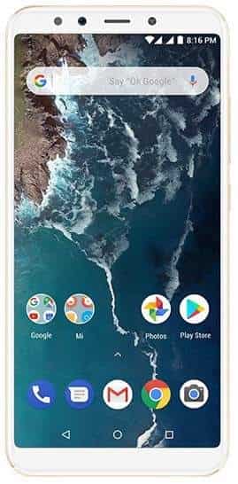 MI A2 (RAM 4GB, 64GB, Gold)