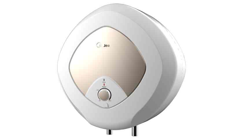 Midea MWHSA0155VK 15 ltr Storage Geyser (Gold, White)