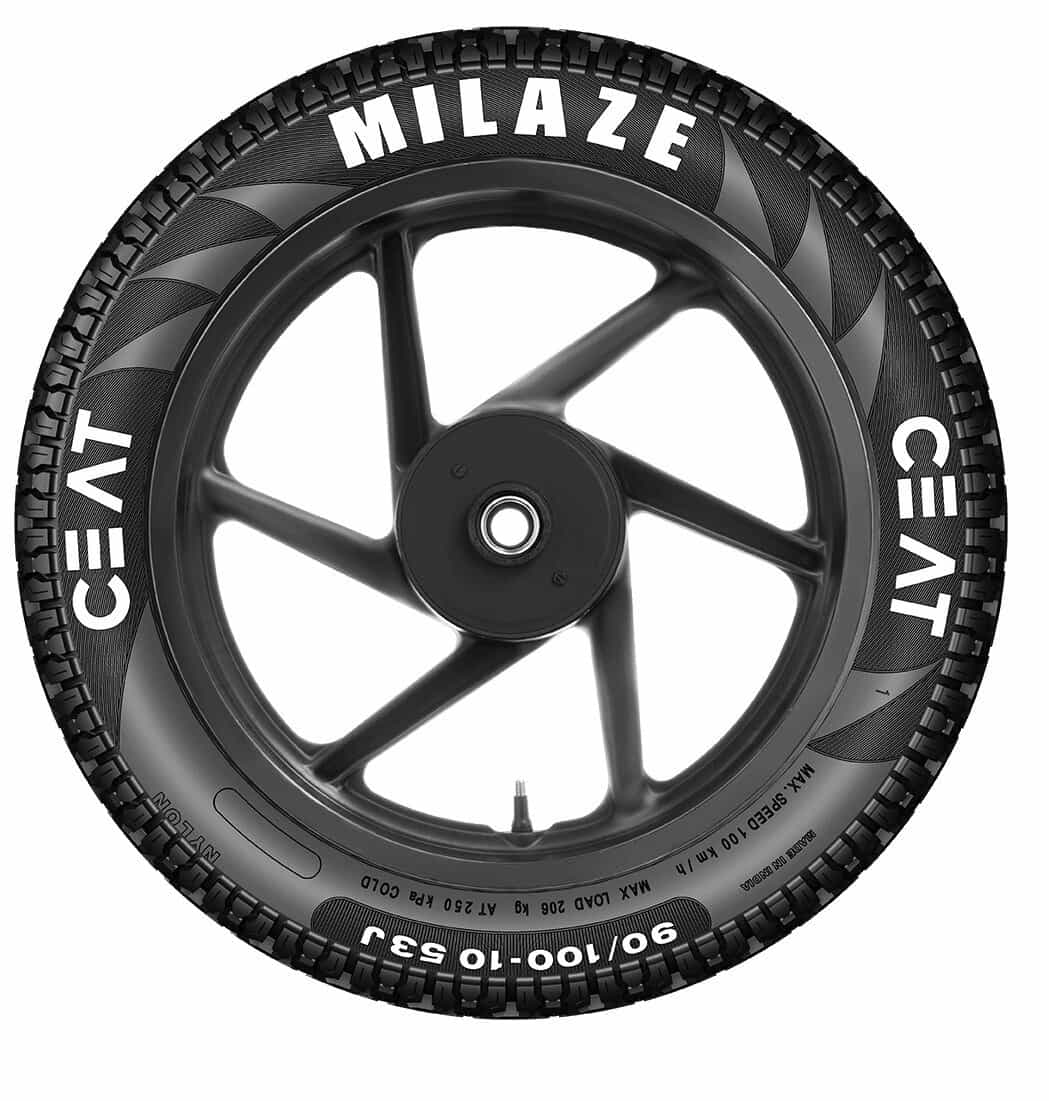 CEAT MILAZE BIKE Tubeless Two Wheeler Tyre [80/100 R18]