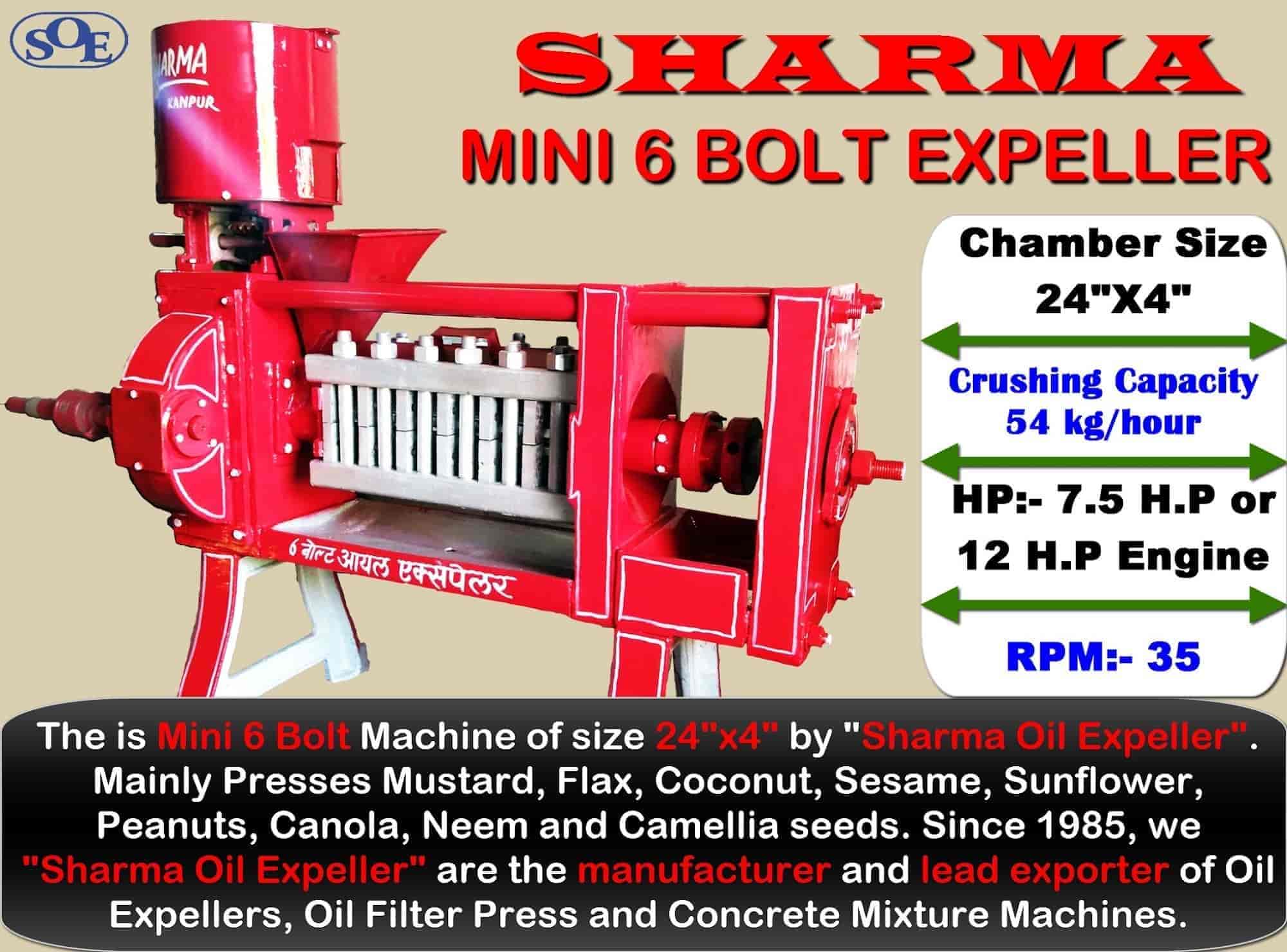 6 bolt oil expeller price discount
