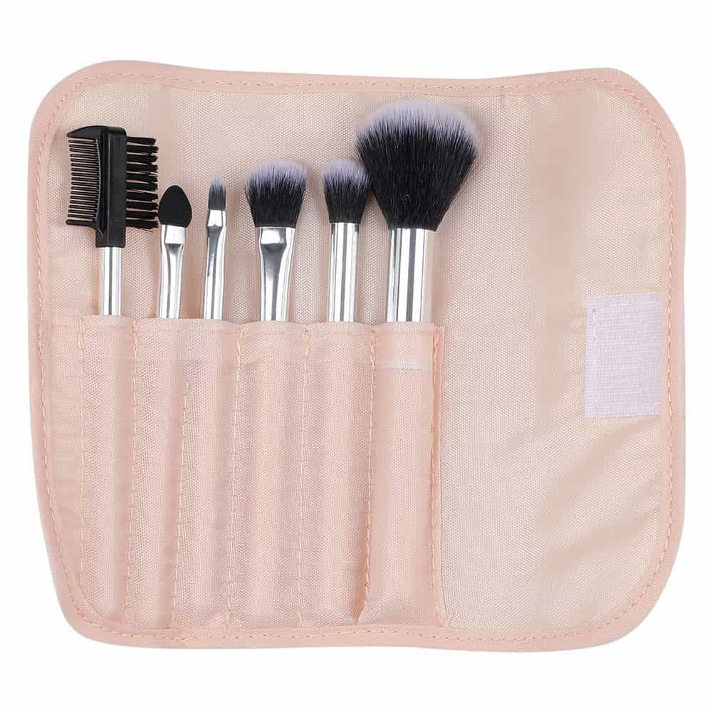MINISO 7PCS Makeup Brush Set - Pink