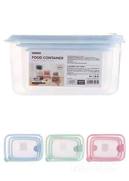 MINISO Silicone Food Container