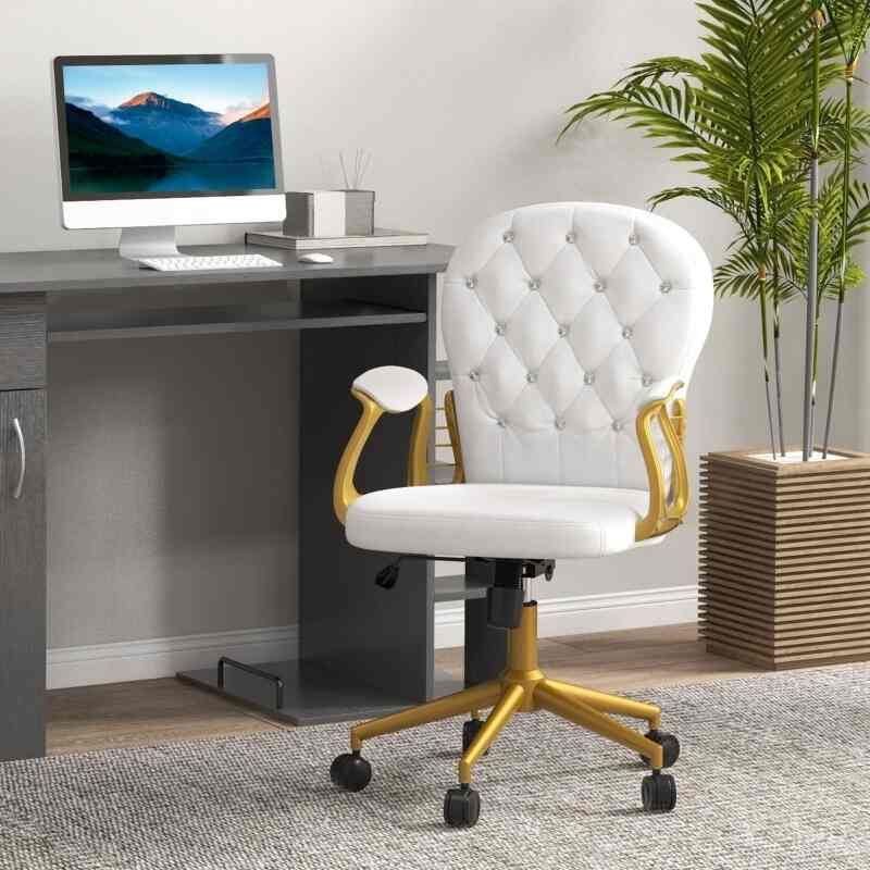 MB.03 “BE YOU” White Arm Rest Work Station Chair in Mangalore - Dealers