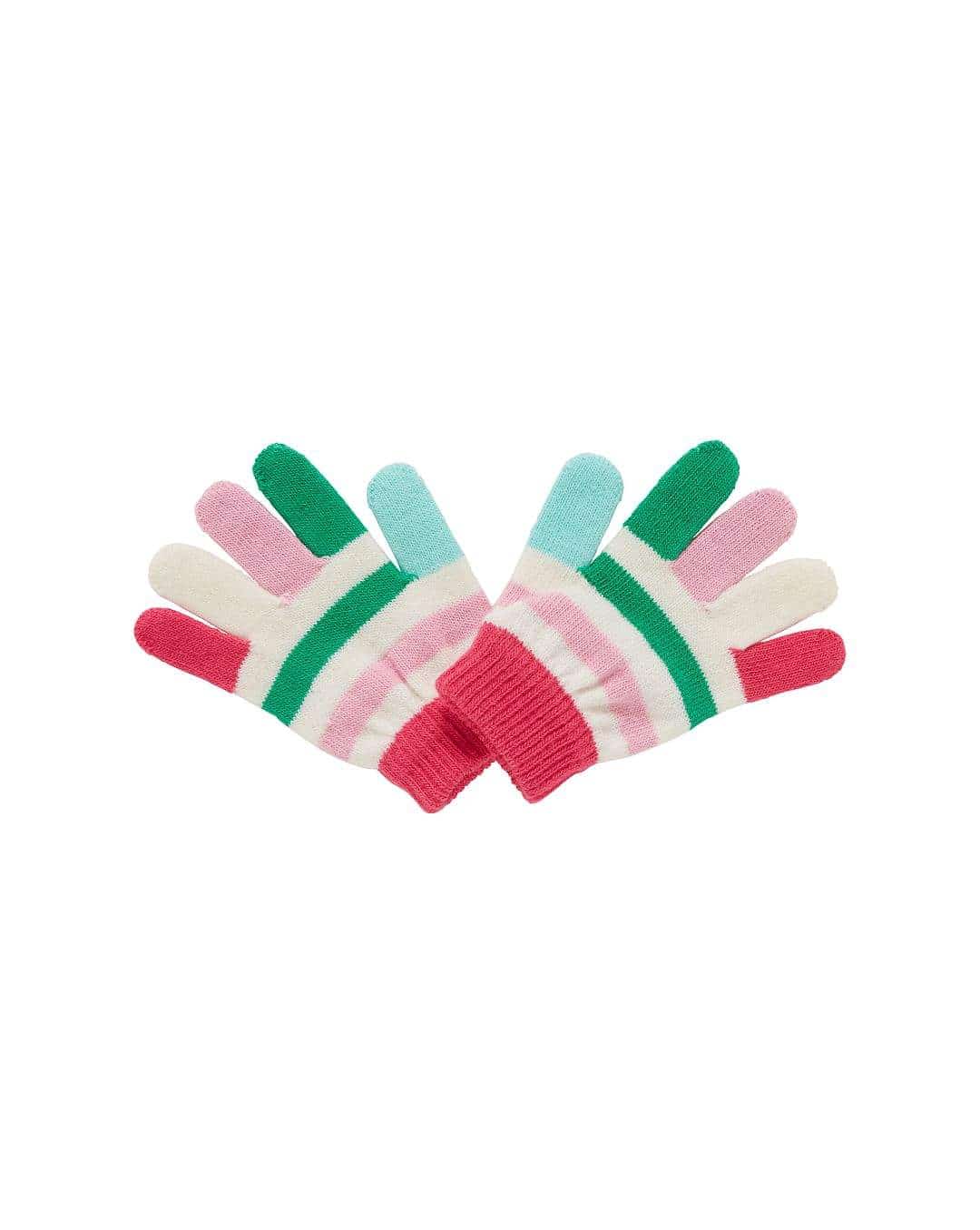 Mothercare Girls Gloves Striped Multicolor Price Starting From Rs
