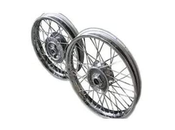 Shine Front Honda Cb Shine Bike Wheel Price Spoke Wheel Black - Main Image