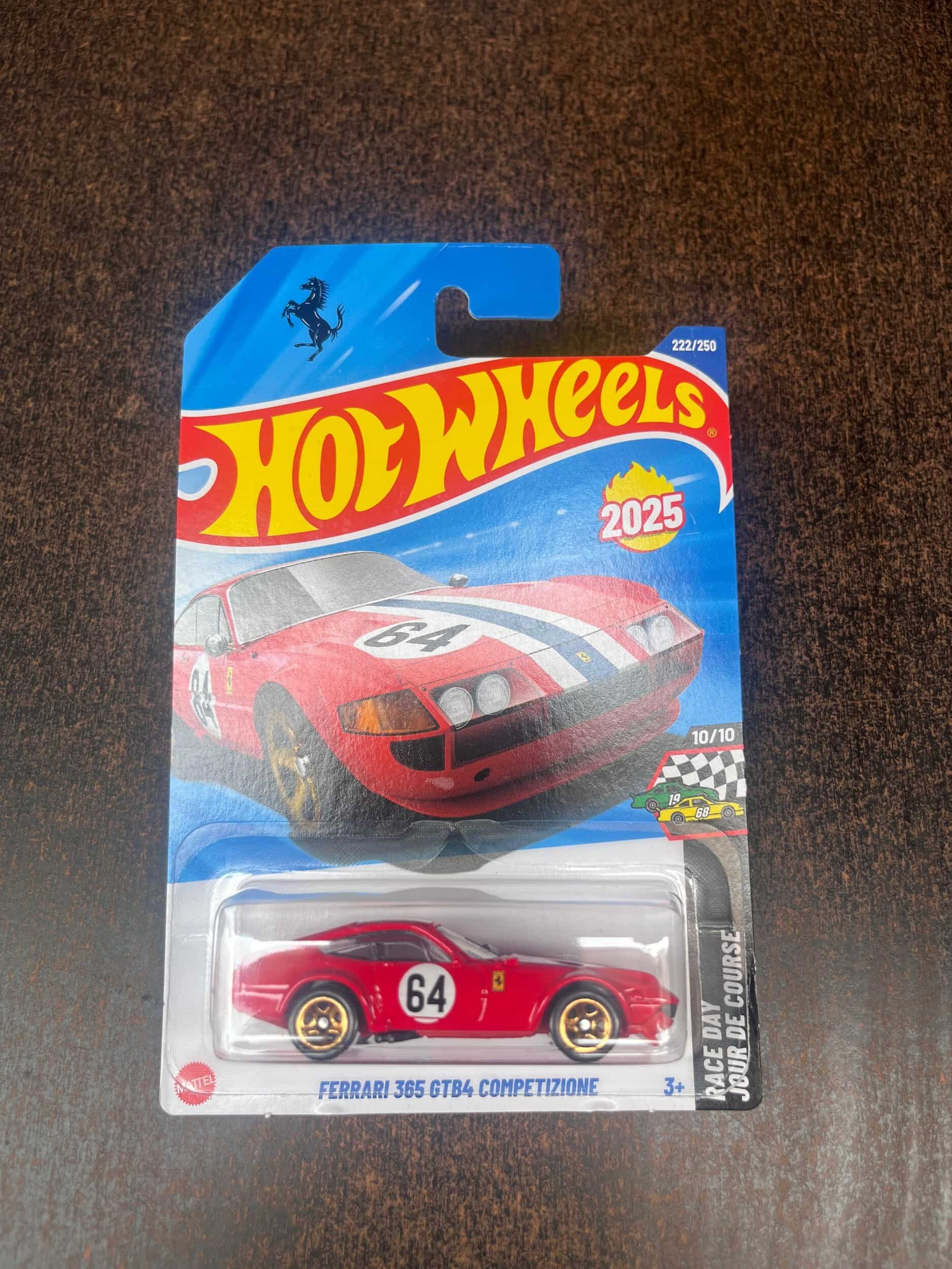 FERRARI 365 GTB4 COMPETIZIONE ×２ ホットウィール Hot Wheels 2025 Case L Ferrari 365 GTB4 Competizione Short