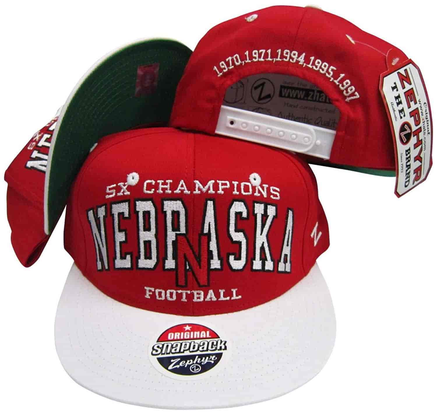Buy Nebraska Cornhuskers 5x National Football Champs Plastic