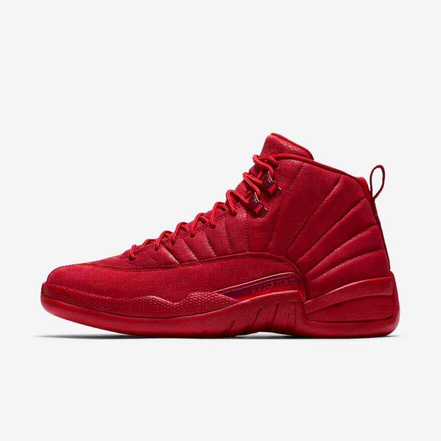 gym red 12s size 9
