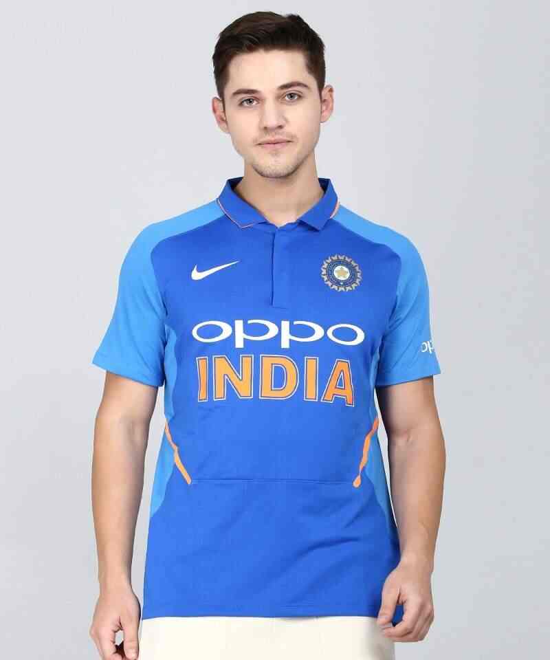 nike bcci polo