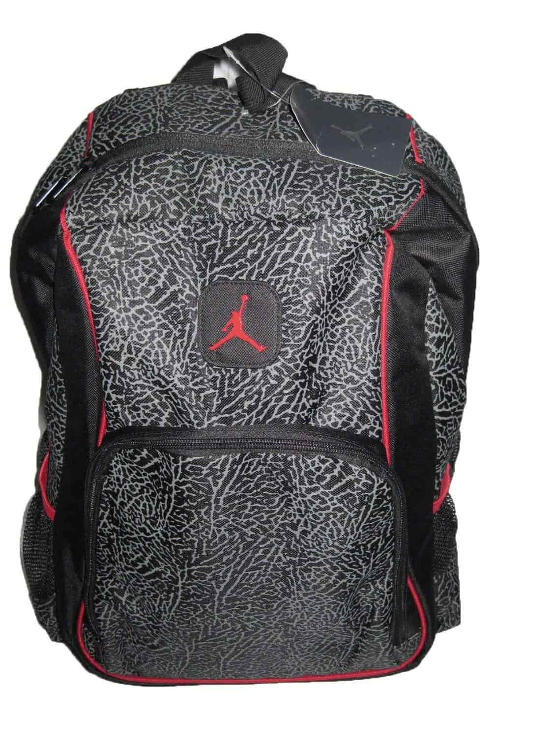 Nike Jordan Jumpman Black Red Backpack Bookbag Bag Laptop Bag NEW