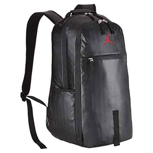 nike backpack black and red