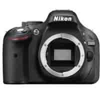 Nikon D5200 24.1 MP Digital SLR Camera Body Only (Black), Memory Card and Carry Case