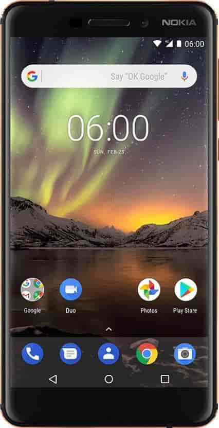NOKIA 6.1 (RAM 4GB, 32GB, Black, Copper)