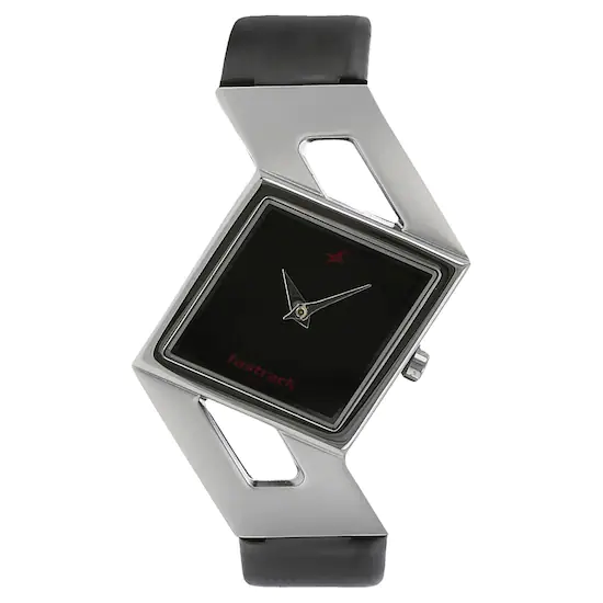Fastrack black sales watches for girls
