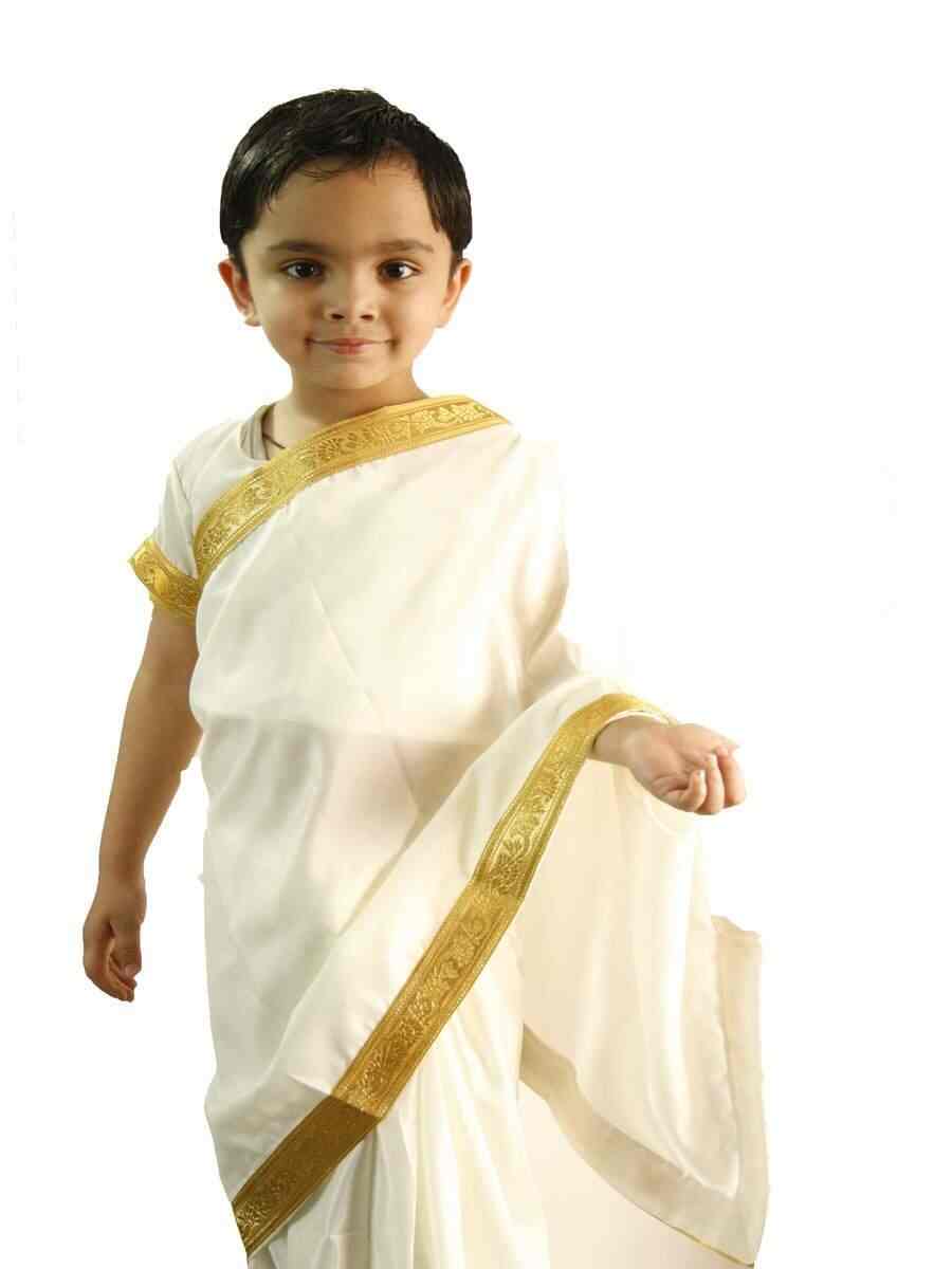 onam dress for kids