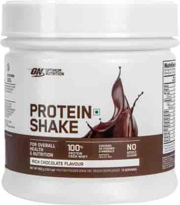 Optimum Nutrition (ON) Protein Shake Daily Health and Nutrition Drink (400 g, Rich Chocolate Flavored)