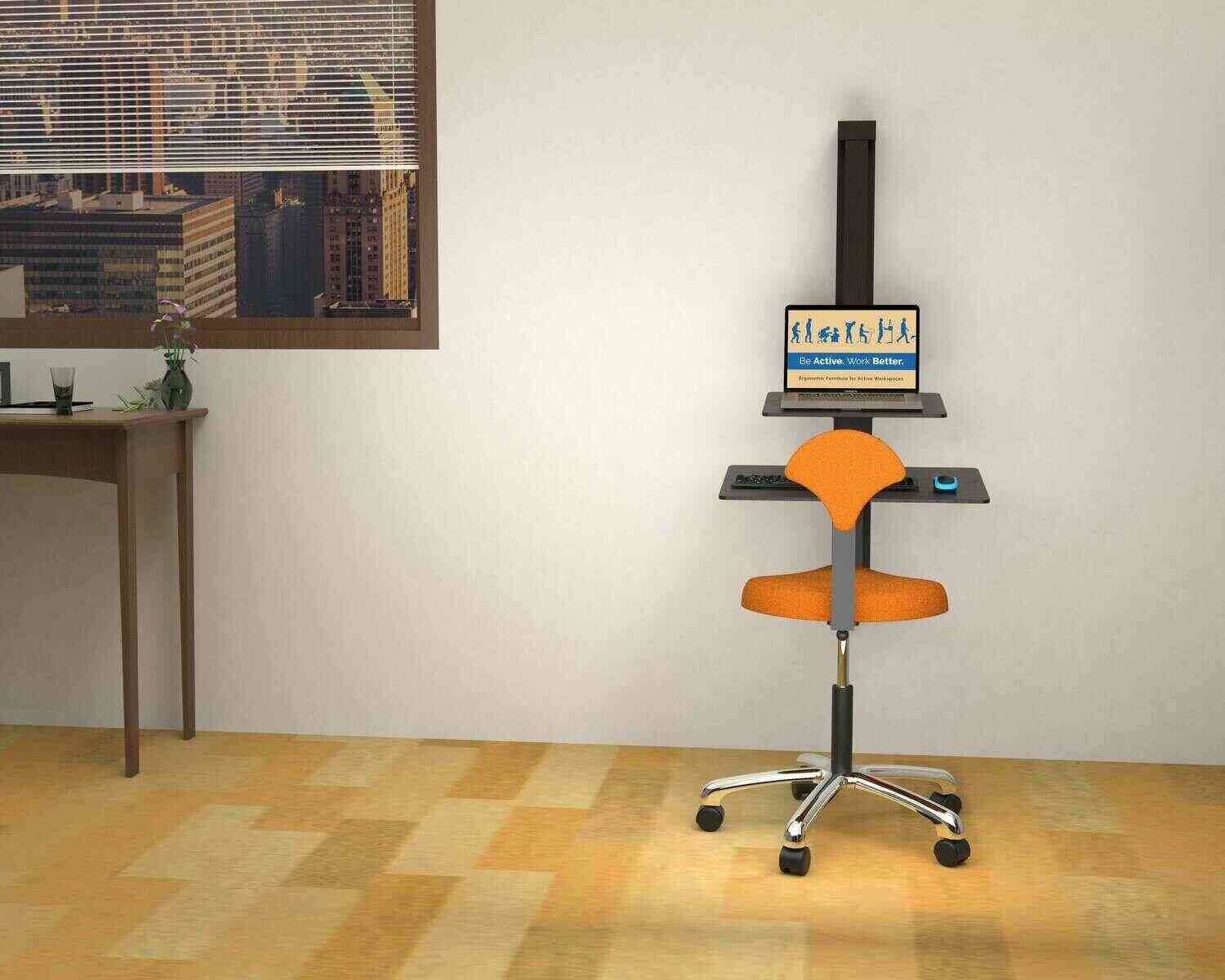 Opus Indigo EeTeeGo Wall Mounted Sit/Stand fixture for Laptop & Desktop. in  Delhi at best price by Opus Indigo Designs Pvt Ltd. - Justdial