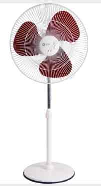 Orient Electric Mini 16 400 Mm Pedestal Fan White Crimson Red 400 Mm Pedestal Fan White Crimson Red