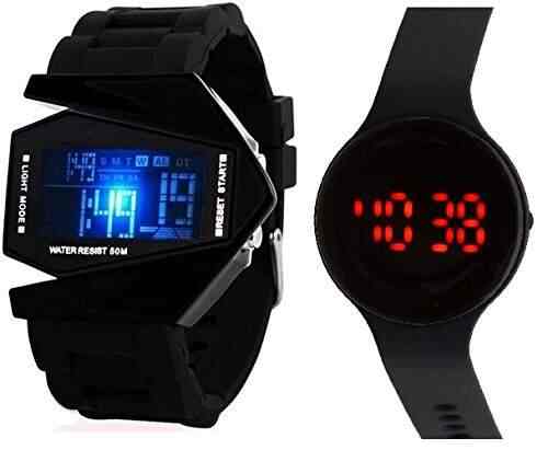 round led watch