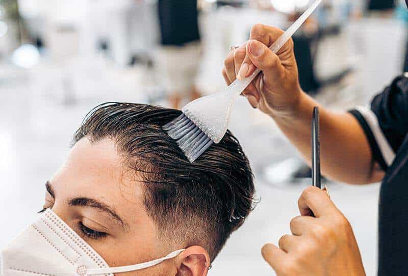 Partial Free Spirits Hair Colour For Men