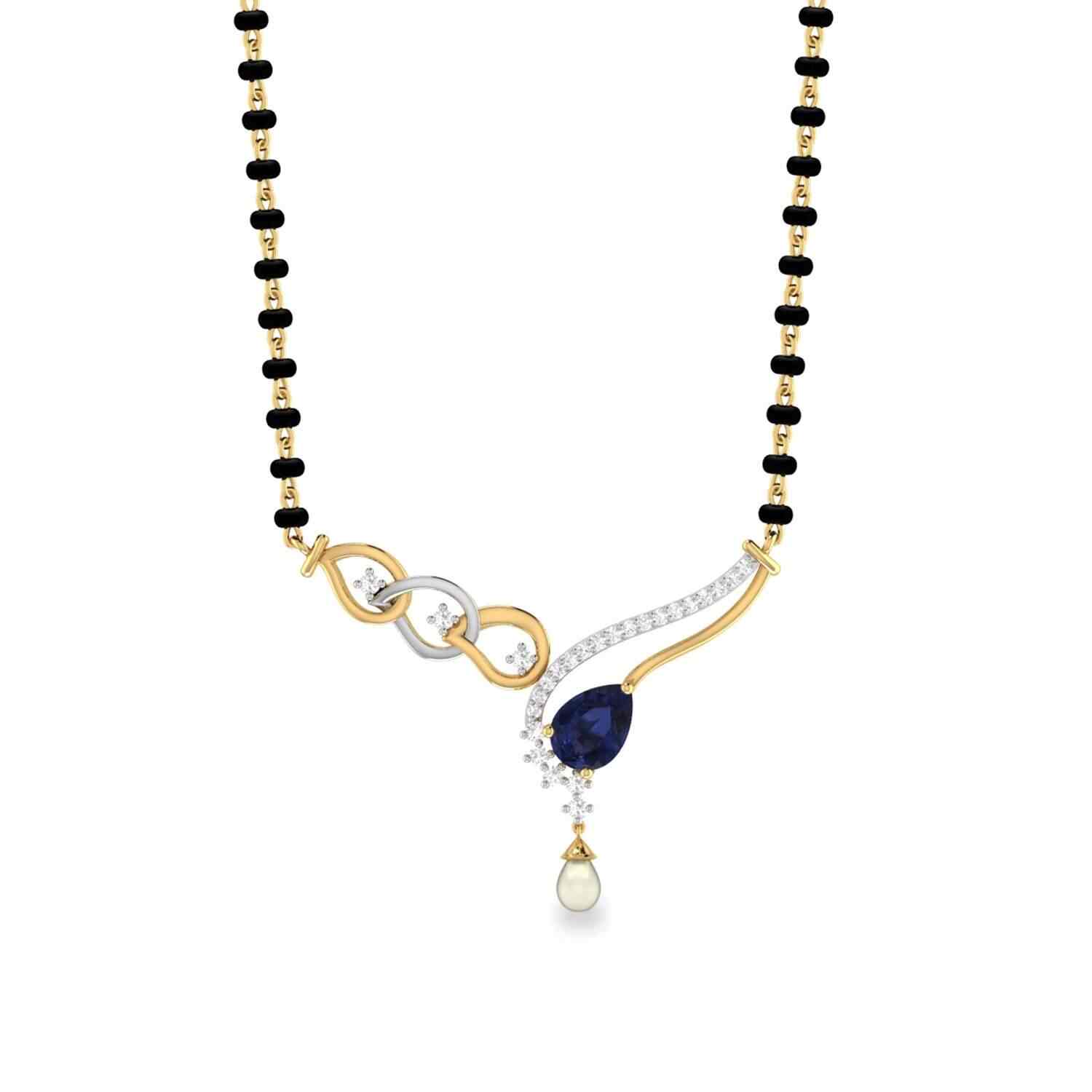 Nirjala 22KT Yellow Gold Mangalsutra 