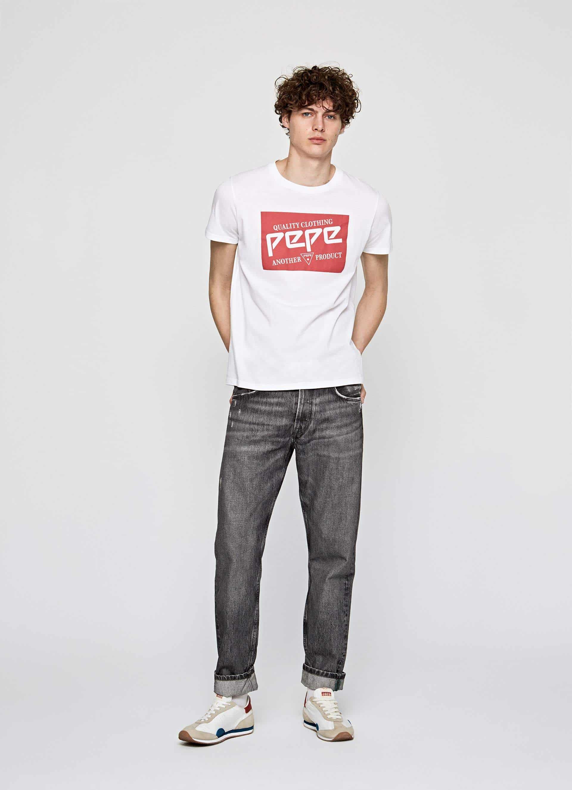 Pepe Jeans New Brooke Slim Fit Mid Waist Men's Jeans (Denim, 30, PM204290WX9)