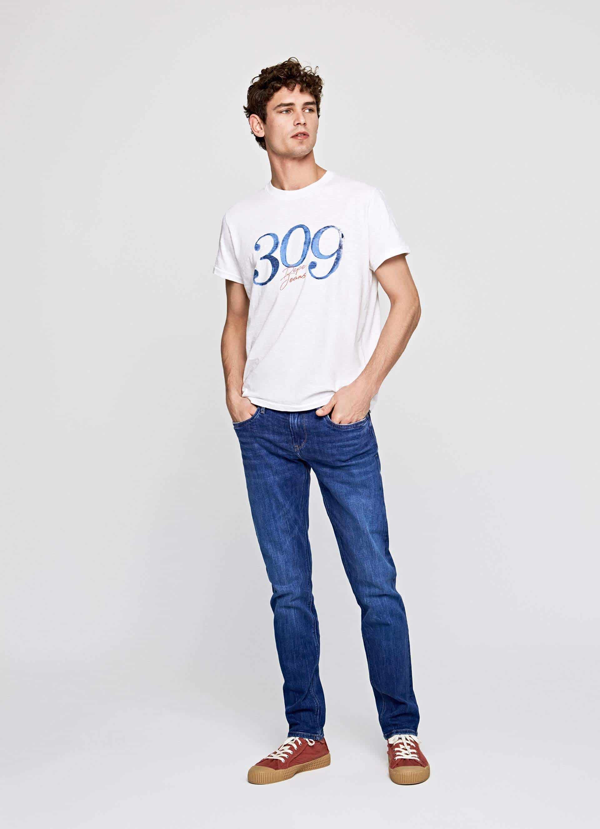 Pepe Jeans Venus Skinny Trousers (Sunset Orange)