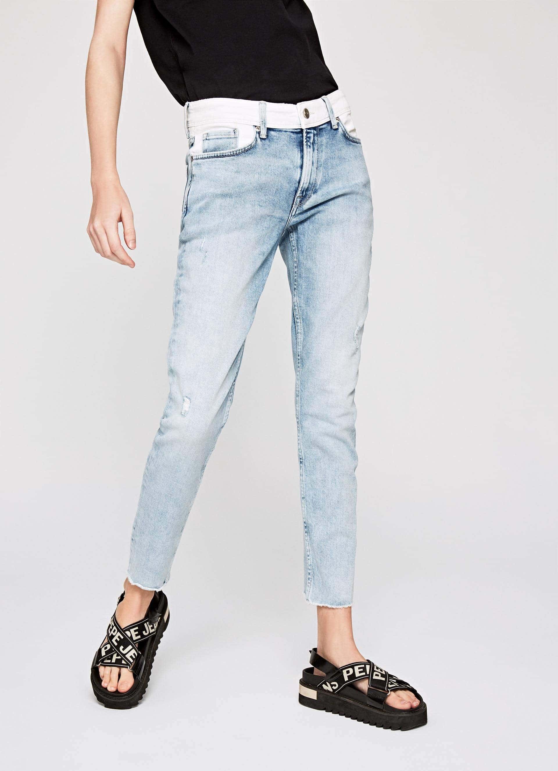 Pepe Jeans Finly Skinny Fit Low Waist Jeans (Denim)